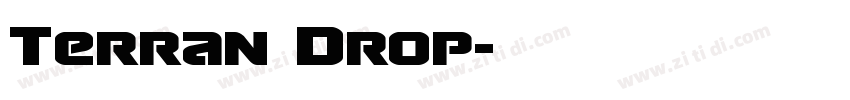Terran Drop字体转换
